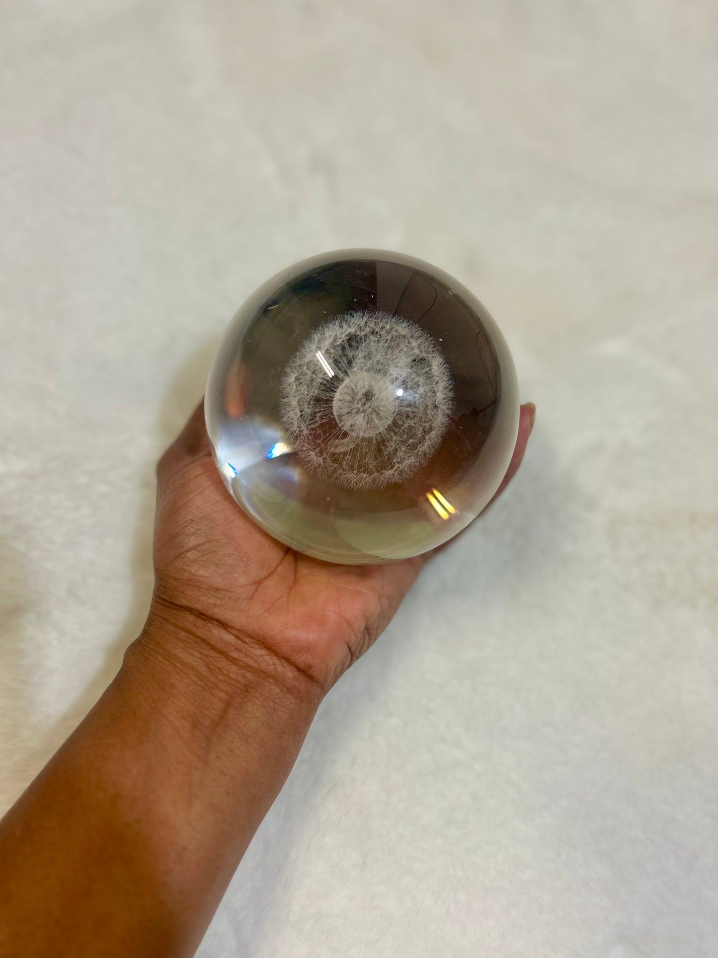 Dandelion Seed “Make A Wish” Crystal - rapturoushouse