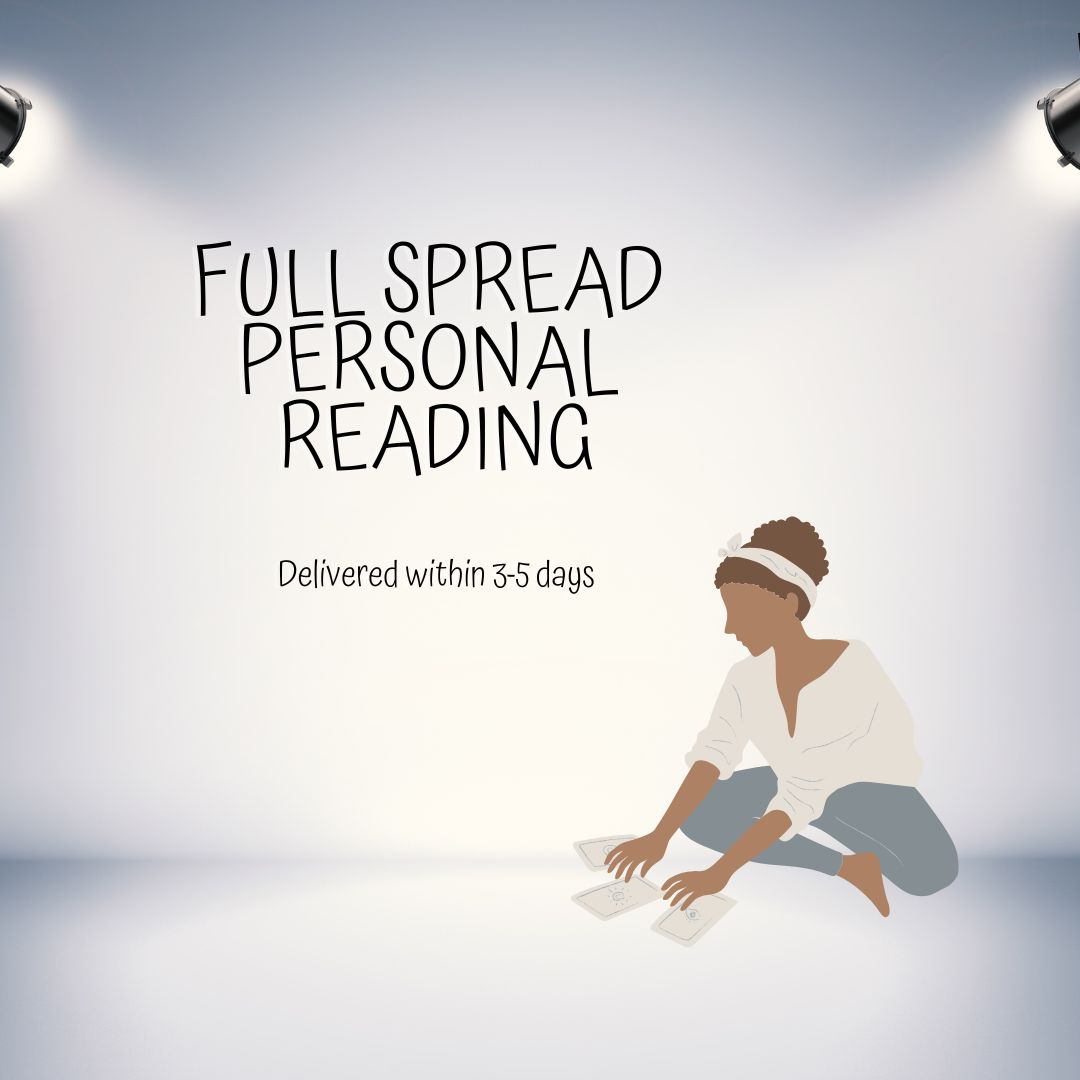 Full Spread Personal Reading (General, Love, and/or Career)