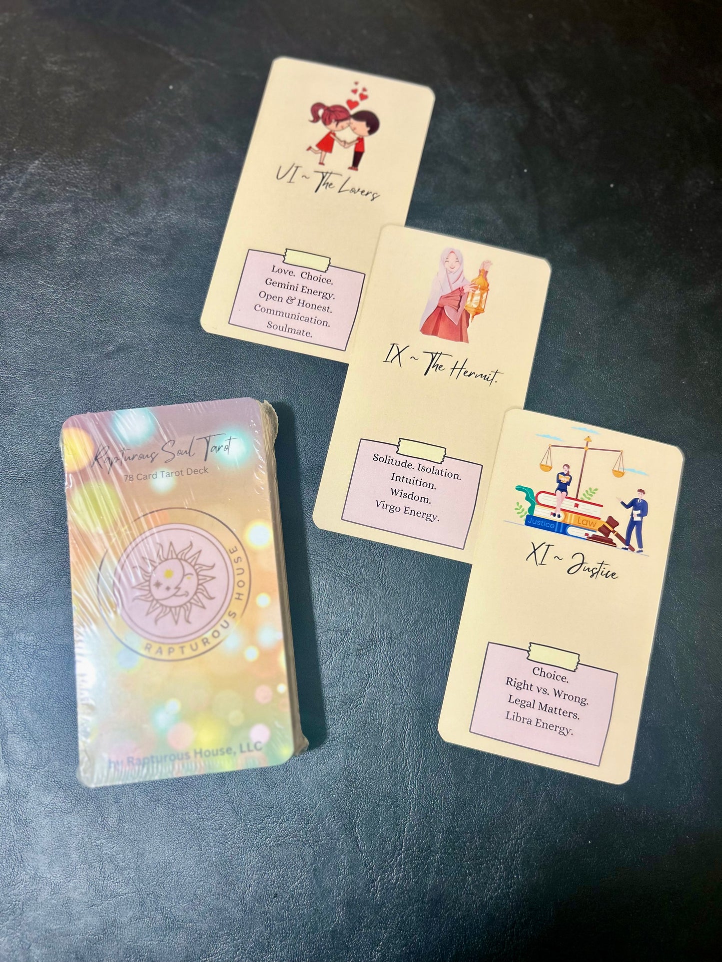 Tarot Deck - 78 card deck - rapturoushouse