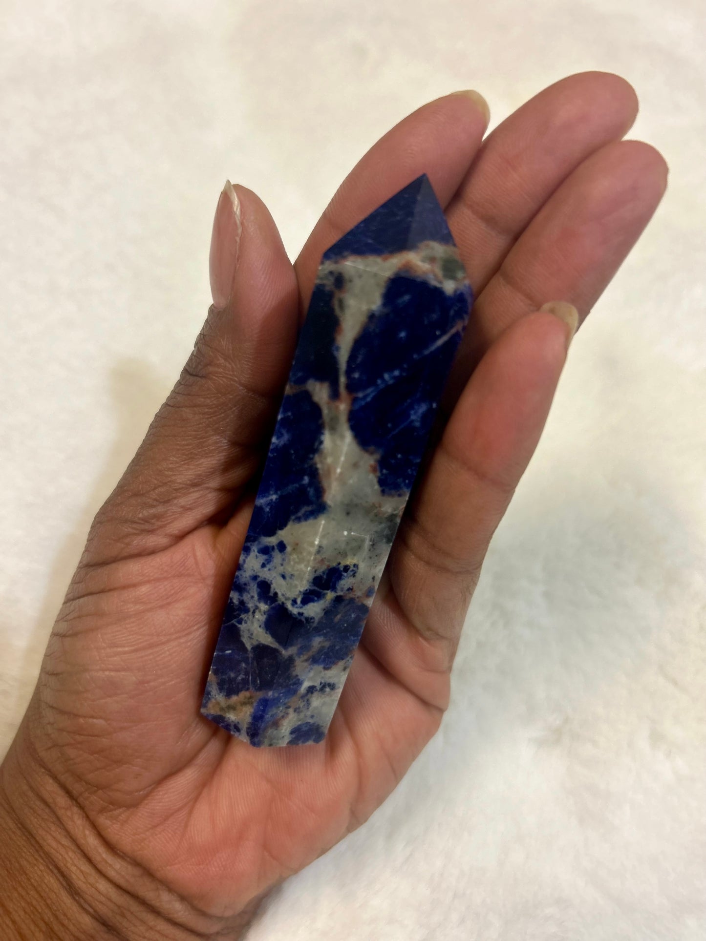 Sodalite “The Mind Healer“ Crystal Tower